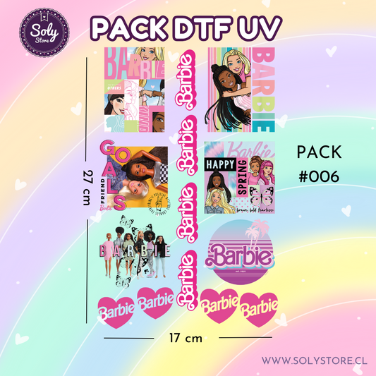 PACK DTF UV - #006