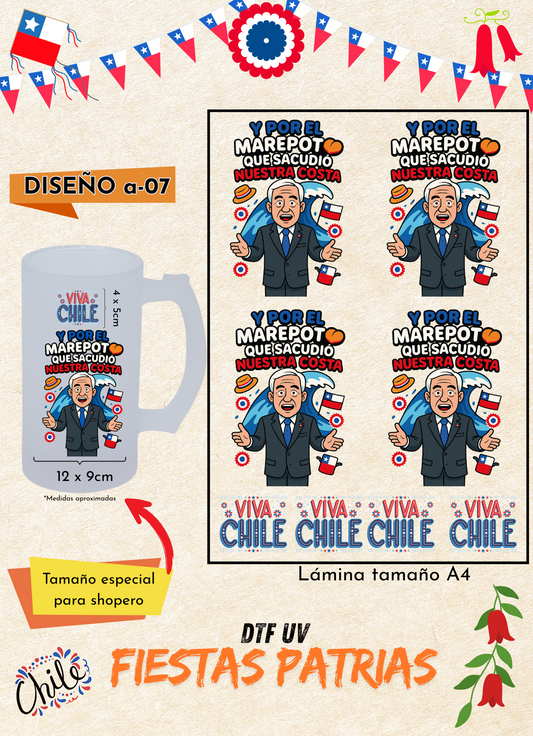 PACK DTF UV PARA FIESTAS PATRIAS #a_07