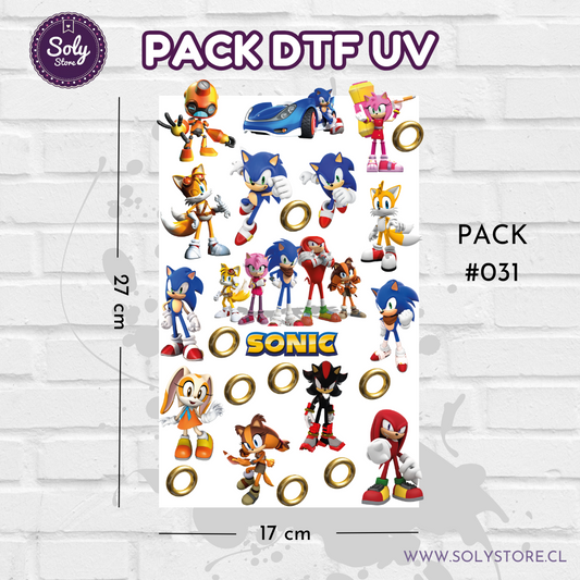 PACK DTF UV - #031