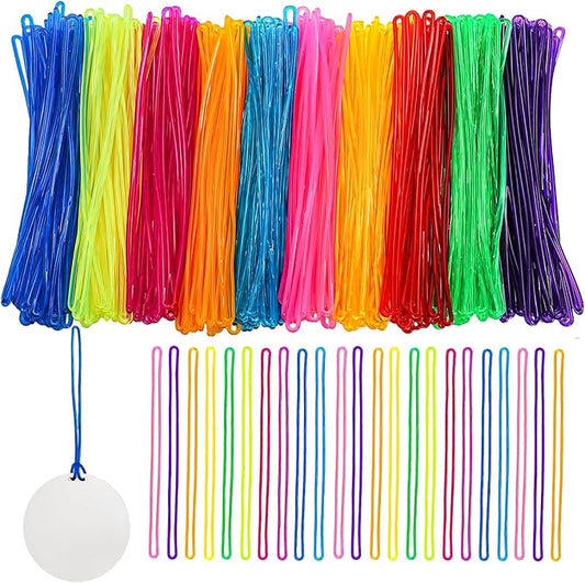 Amarras plásticas para tag mix colores pack 10un