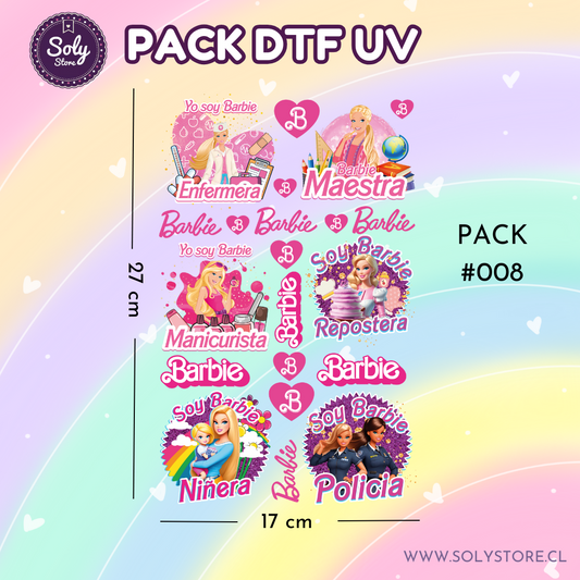 PACK DTF UV - #008