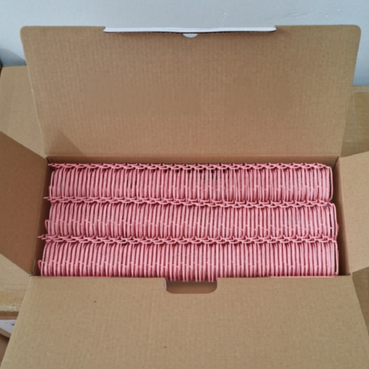 Caja 50 anillos 22mm paso 2:1 - ROSADO