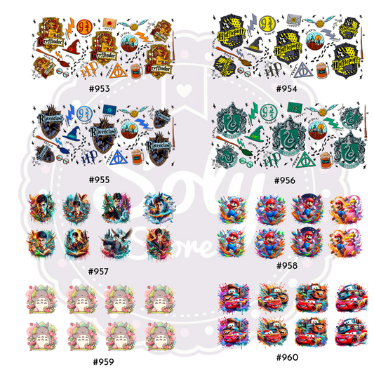 DTF UV #953 AL #960