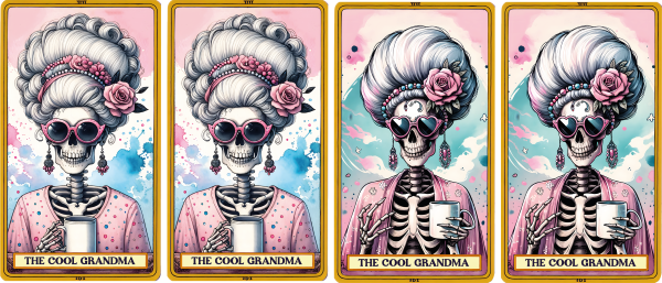 *Archivo Digital* - 44 PNG SARCASTIC TAROT