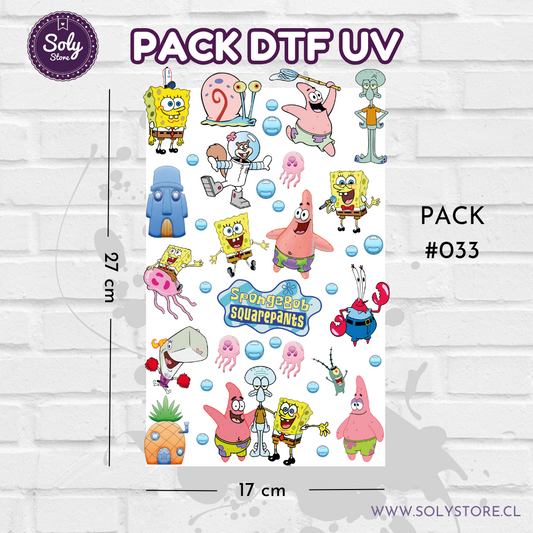 PACK DTF UV - #033