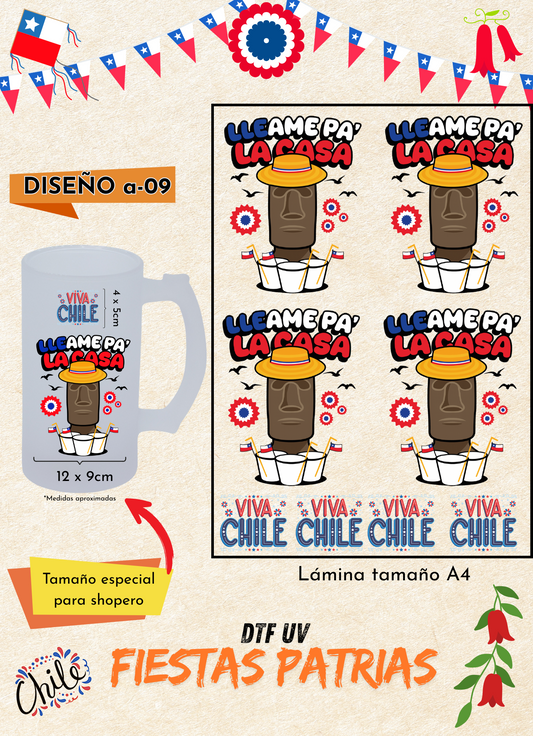 PACK DTF UV PARA FIESTAS PATRIAS #a_09