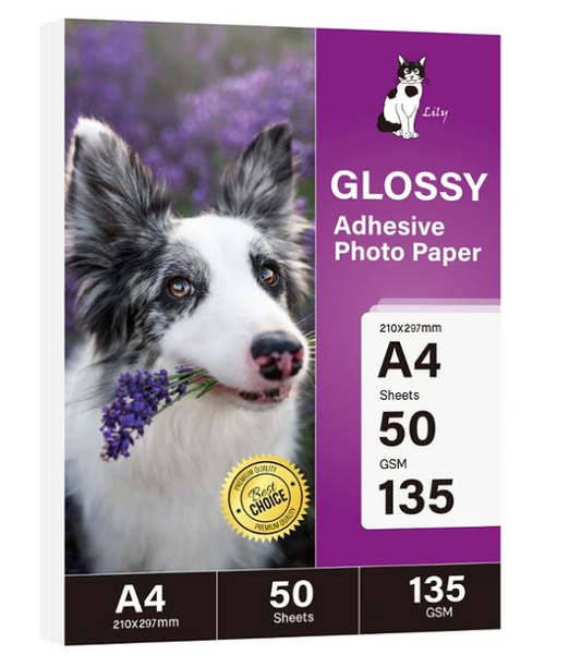 Papel adhesivo 135gr - LILY