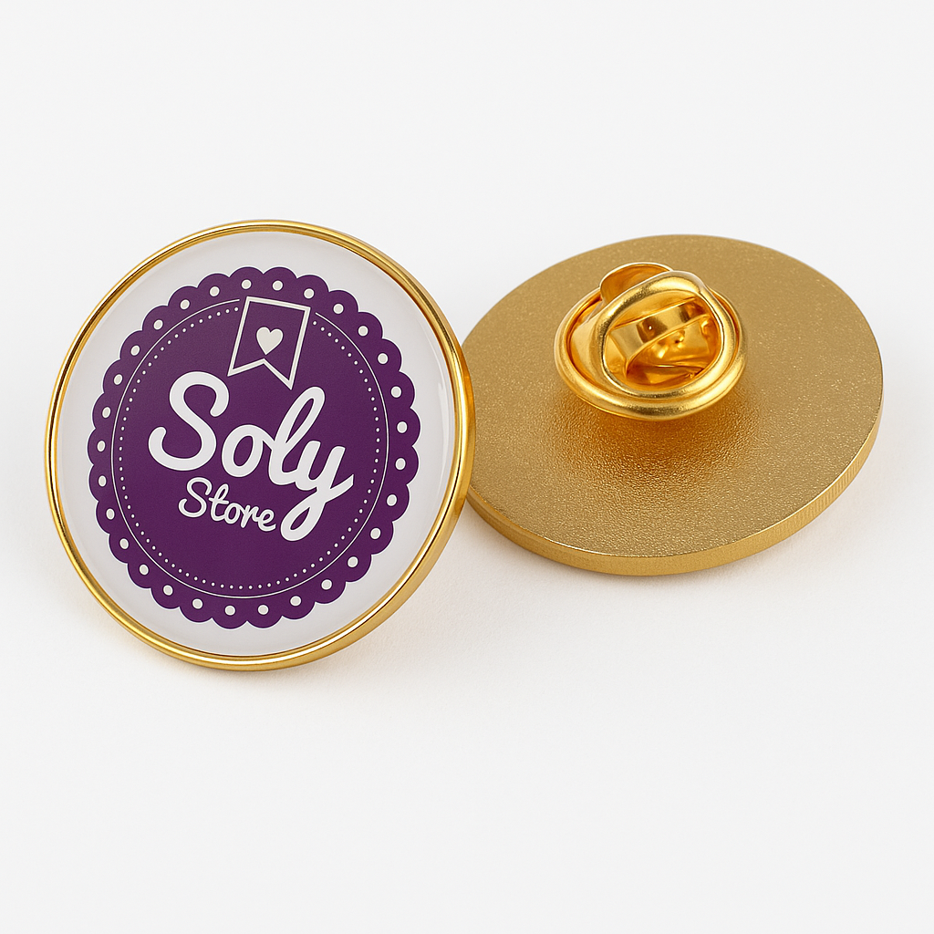 Pin redondo 25mm + Domo