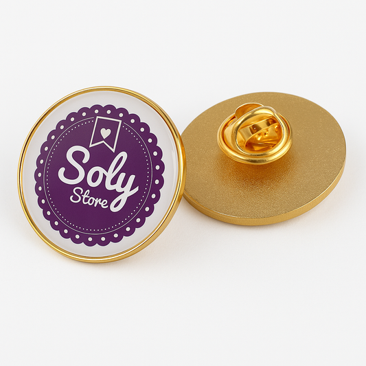 Pin redondo 25mm + Domo