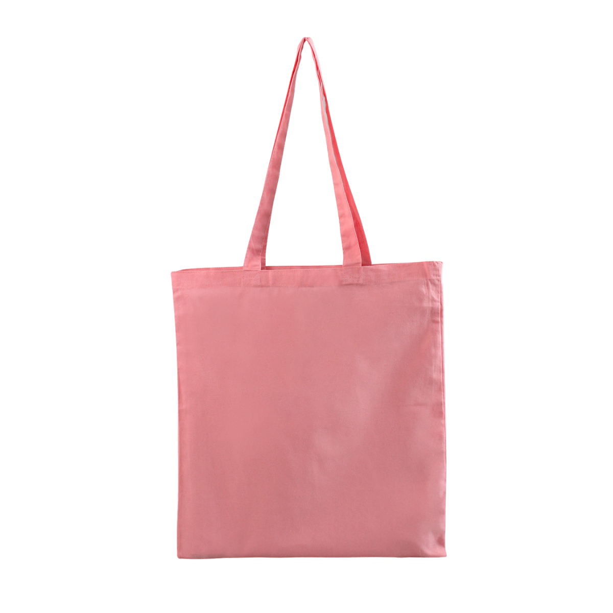 Bolsa algodón rosada 42x38cm
