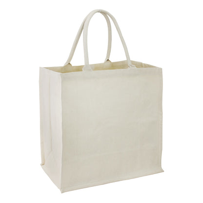 Bolsa grande Algodón manillas redondas 39 x 39 x 19 cm