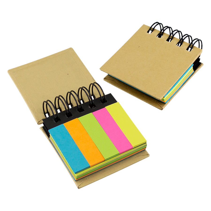 Mini libro notas adhesivas - Pack 10un