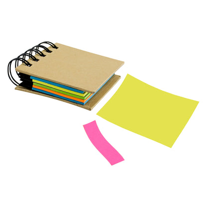Mini libro notas adhesivas - Pack 10un
