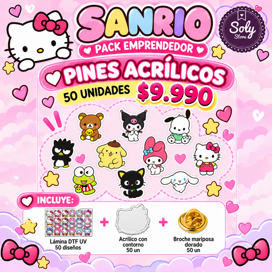PACK EMPRENDEDOR PINES / SANRIO / PS01