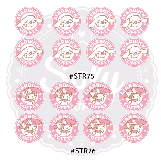 DTF REDONDO PARA VASOS #STR75 AL #STR76