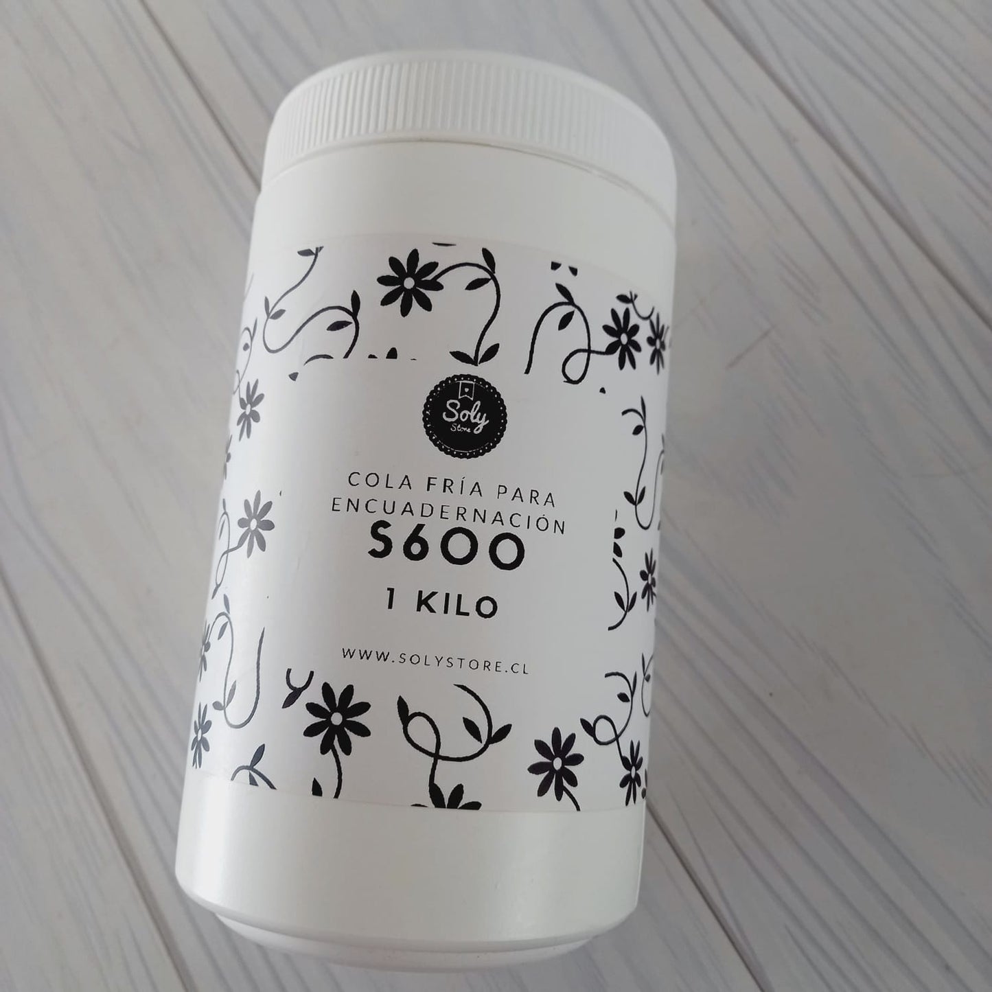 Cola fría para encuadernación S600 + brocha de regalo