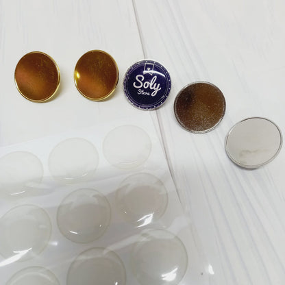 Pin redondo 25mm + Domo