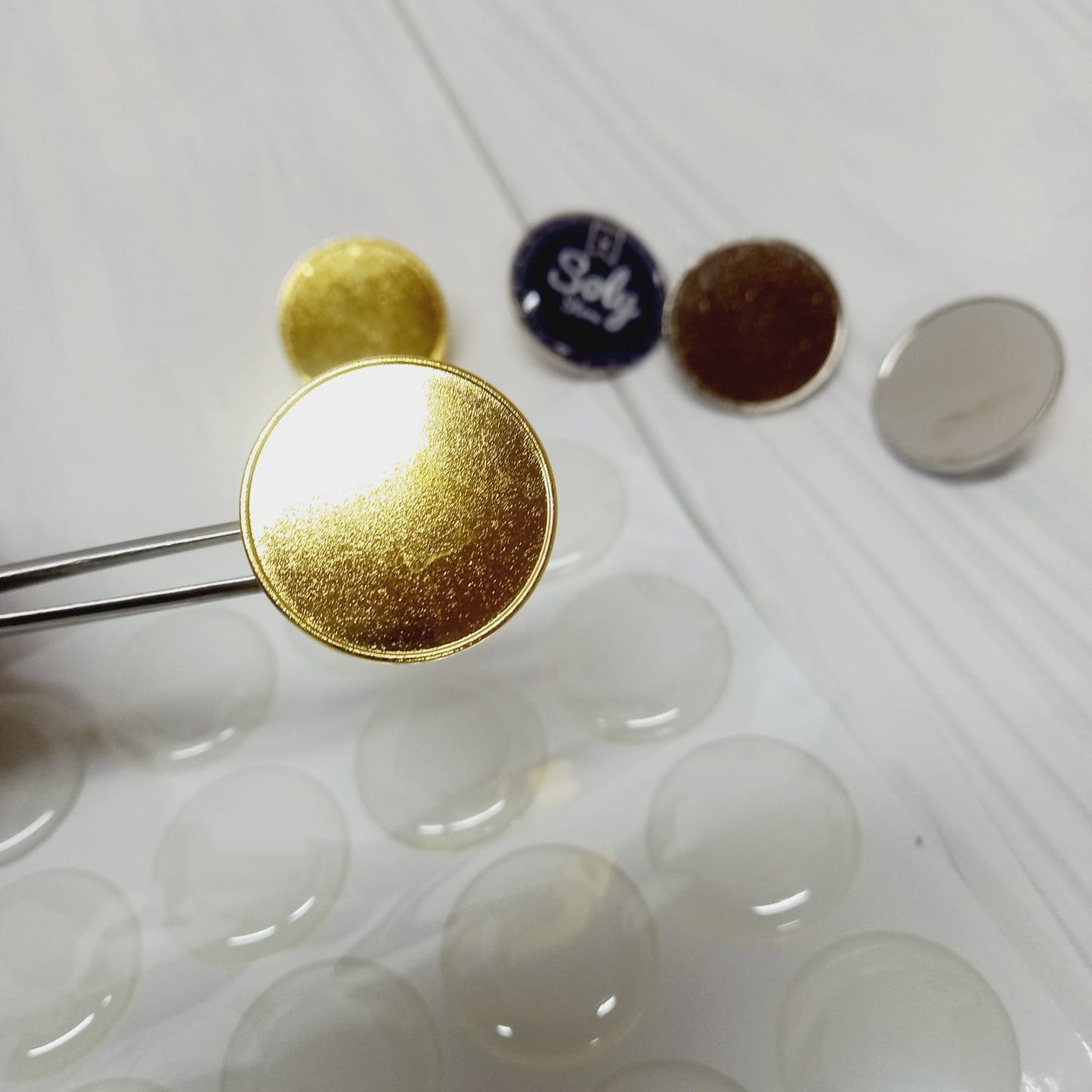 Pin redondo 25mm + Domo