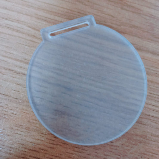 Medallas acrílico 6cm - 50un