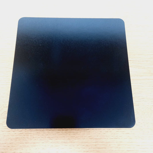 Pack 10un Bandeja cuadrada Torta Mdf Negro