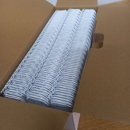 Caja 50 anillos 22mm paso 2:1 - BLANCO