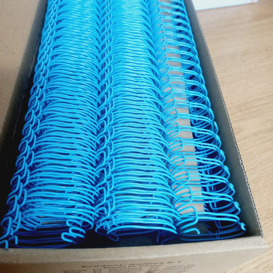 Caja 36 anillos 32mm paso 2:1 CALIPSO (LAKY BLUE)