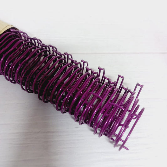 OFERTA Anillo metálico 16 mm Violeta Metálico