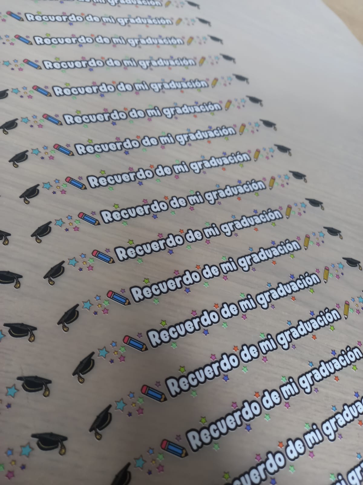 DTF Textil - para medallas recuerdo de mi gracuadion #02