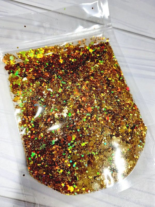 Glitter Chunky 20 gr - Dorado