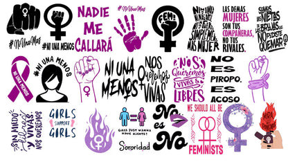 *Archivo Digital* Pack digital día de la mujer 600 archivos