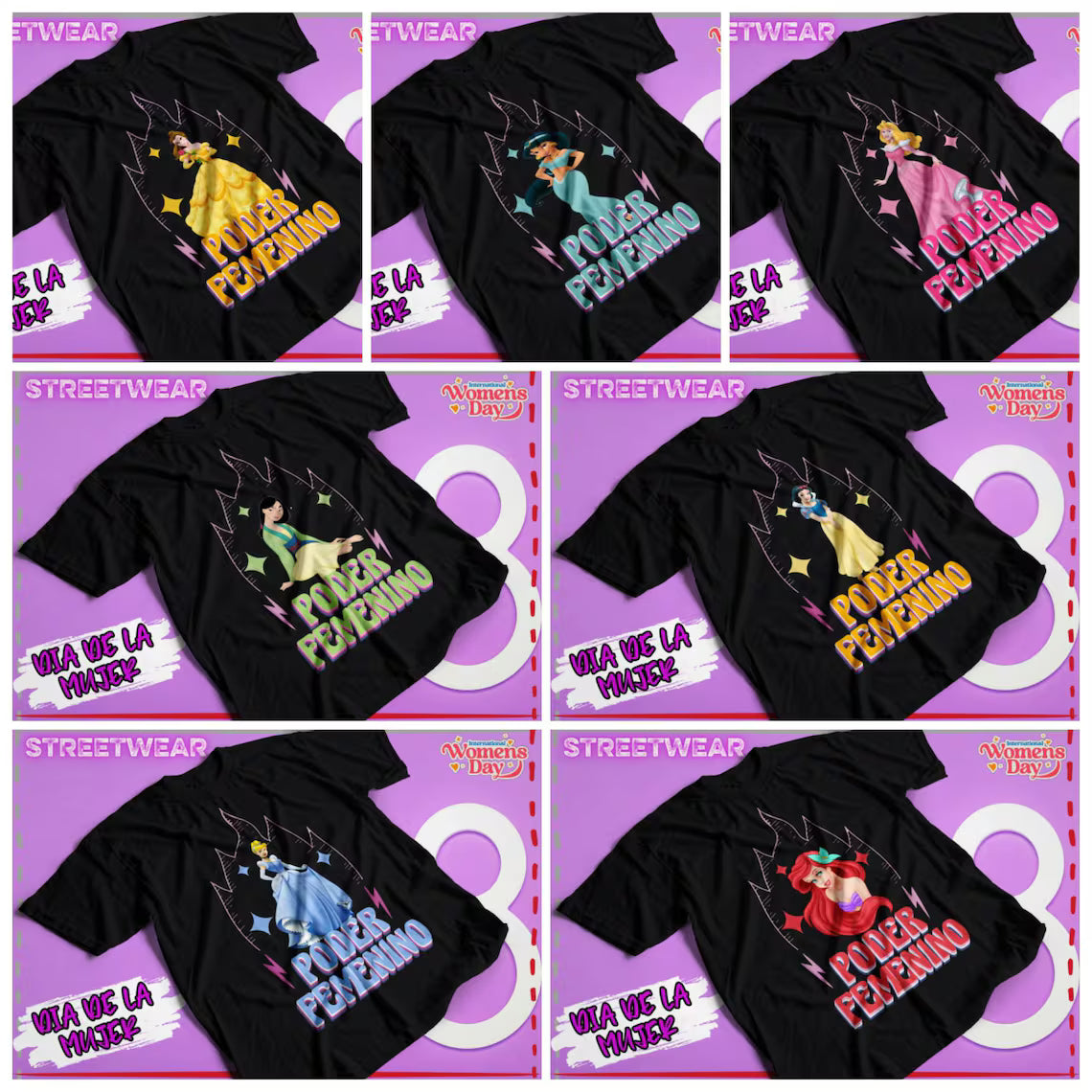 *Archivo Digital* Pack digital día de la mujer 600 archivos