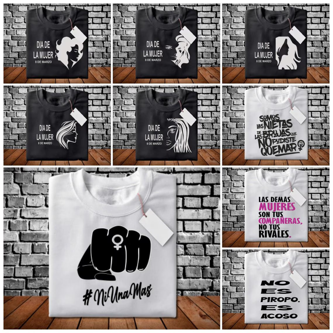 *Archivo Digital* Pack digital día de la mujer 600 archivos