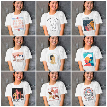 *Archivo Digital* Pack digital día de la mujer 600 archivos