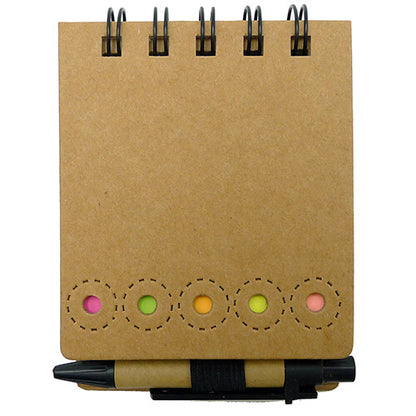 Mini libreta post it + lápiz para personalizar Pack 10 un