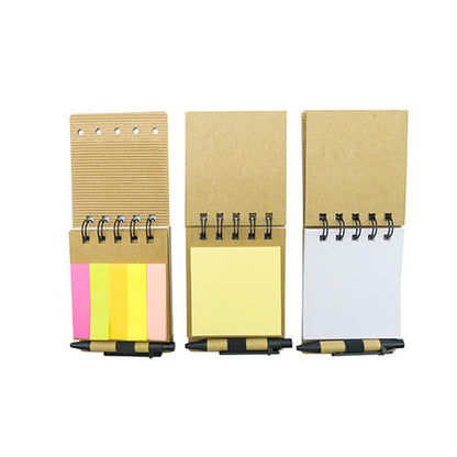 Mini libreta post it + lápiz para personalizar Pack 10 un