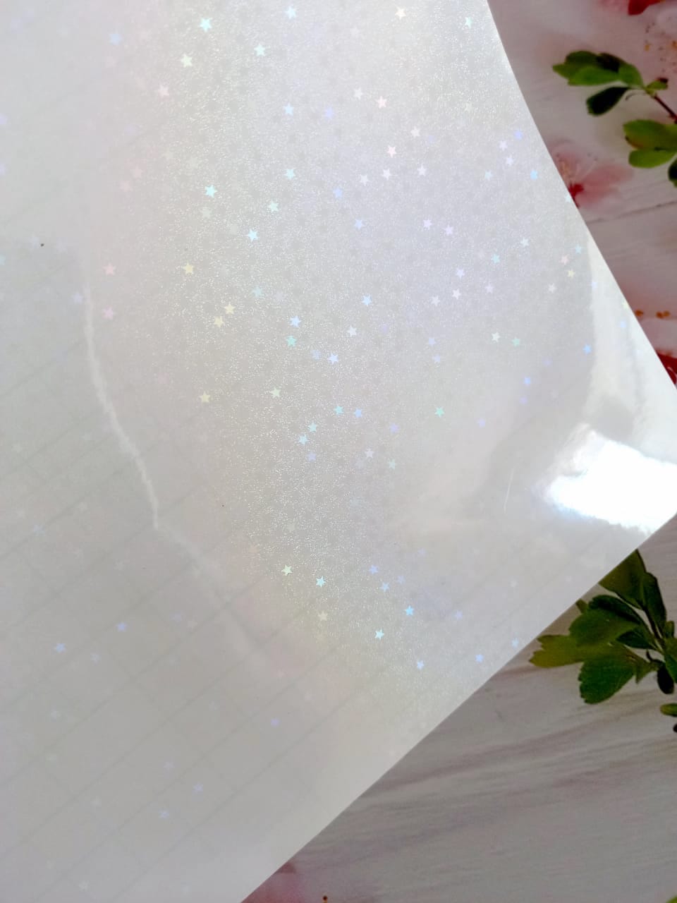Laminado en frío diseño mini estrellas 1mt