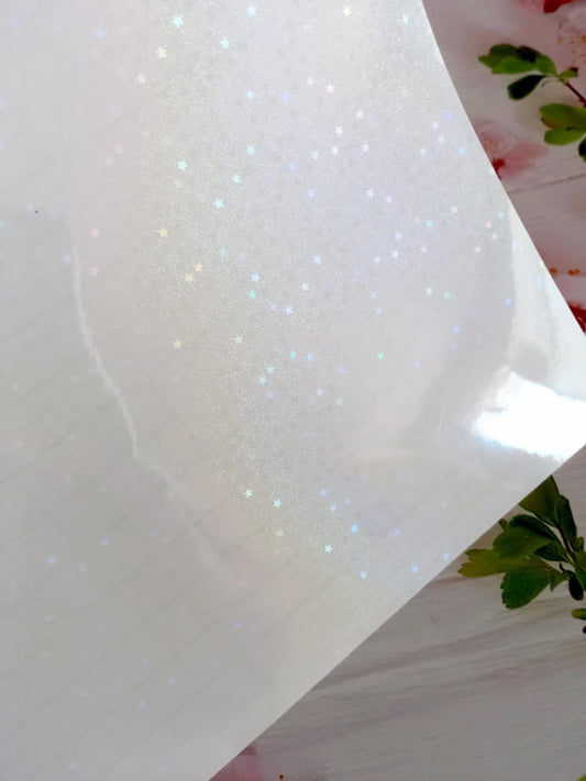 Laminado en frío diseño mini estrellas 1mt